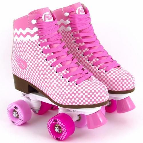 Inactivo esquina No es suficiente Patines 4 Ruedas Diseño Rosado Hondar – DeportesQR